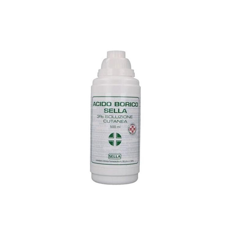 ACIDO BORICO SELLA*3% 500ML