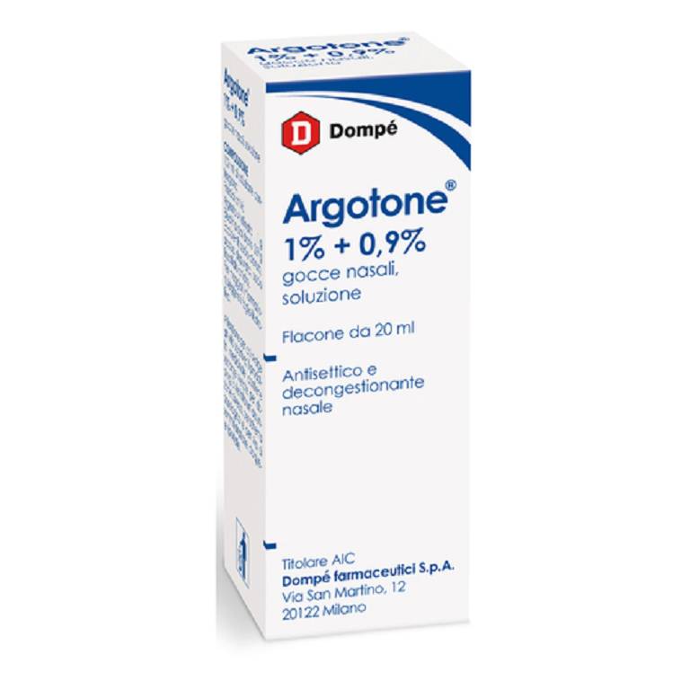 ARGOTONE*GTT RINO 20ML 1%+0,9%