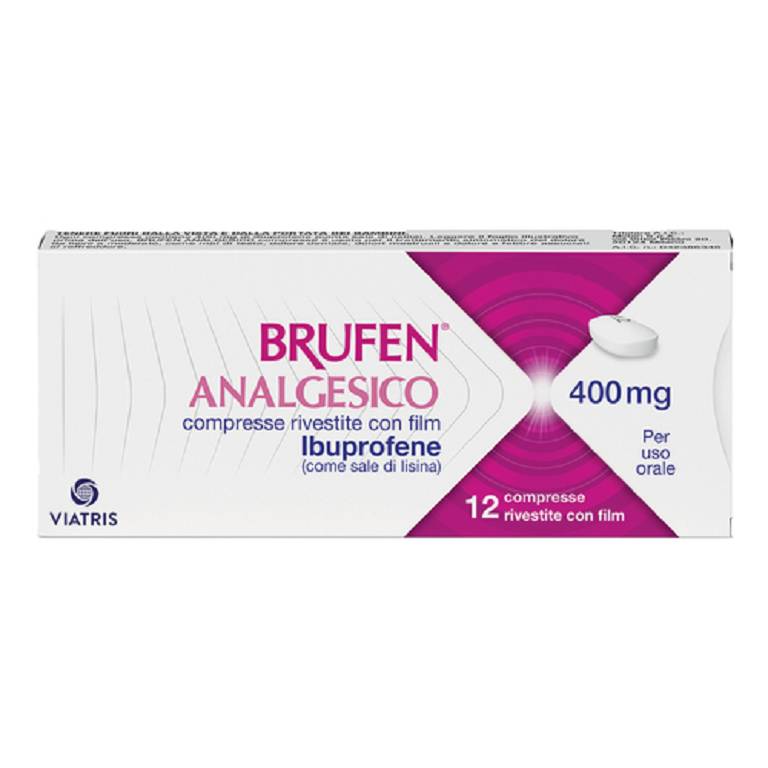 BRUFEN ANALGES*12CPR RIV 400MG