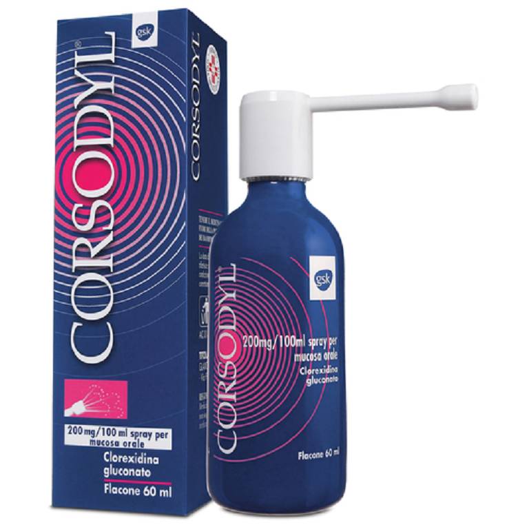 CORSODYL*SPRAY 60ML200MG/100ML