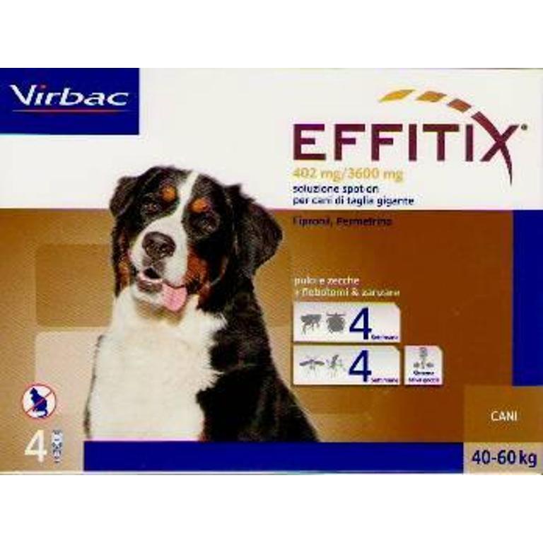 EFFITIX*4PIP 6,60ML 40-60KG
