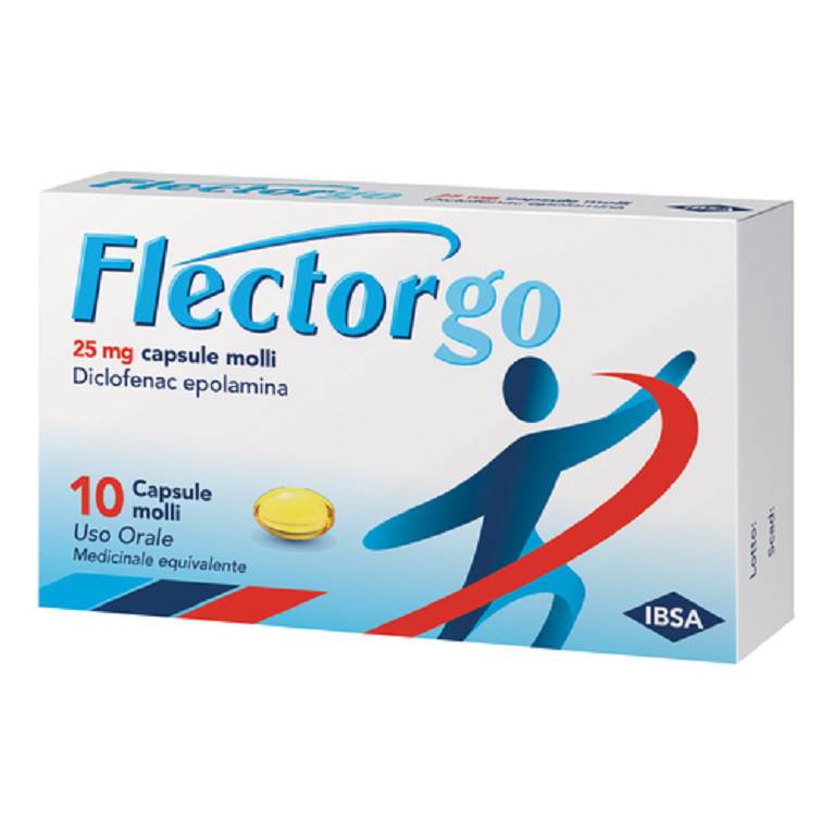 FLECTORGO*10CPS MOLLI 25MG