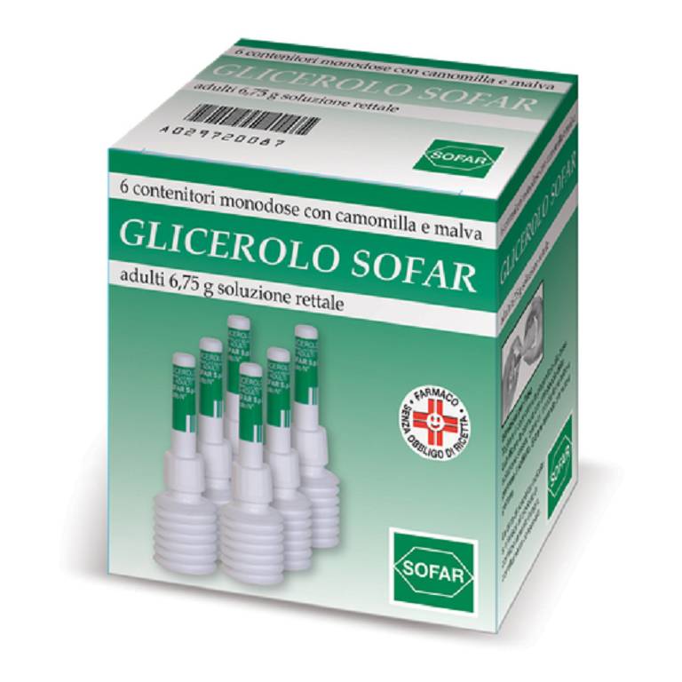 GLICEROLO ALFA*6CONT 6,75G