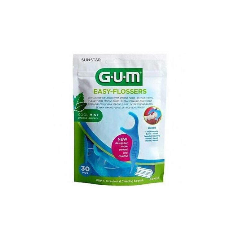 GUM EASY FLOSSERS FORCELLA30PZ