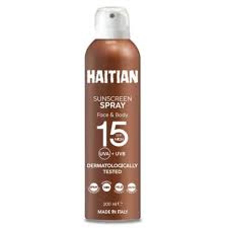 HAITIAN 03 SOLARE SPRAY SPF15 HAITIAN 03 SOLARE SPRAY SPF15