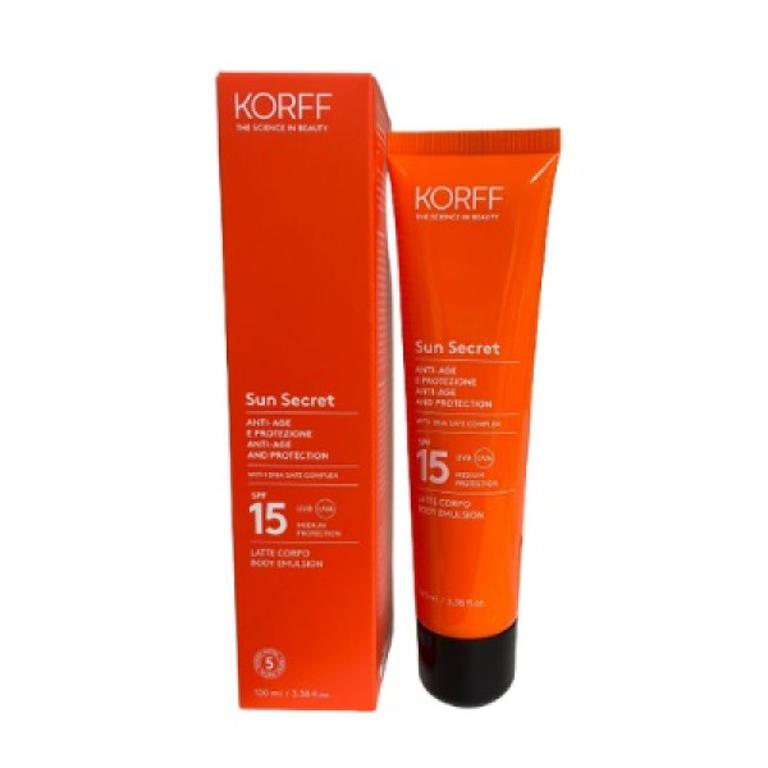 KORFF SUN LATTE SPF15 100ML