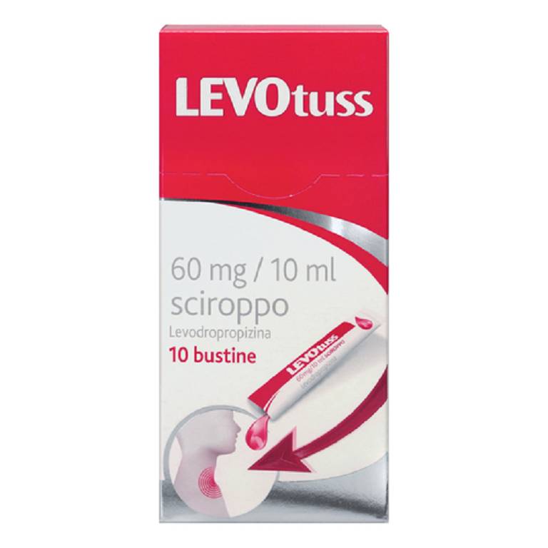 LEVOTUSS*SCIR 10BUST 60MG/10ML