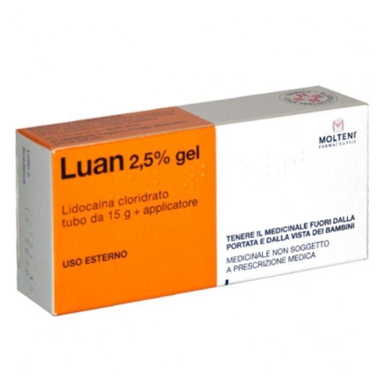 LUAN*GEL 15G 2,5%+APPLICATORE