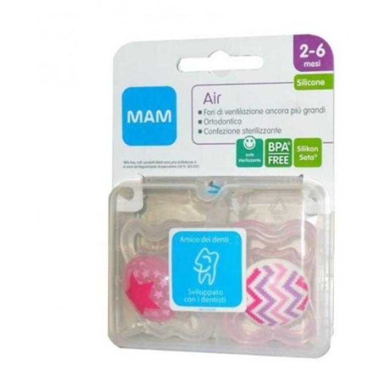 MAM AIR 2-6M SIL NEUTRO 2PZ