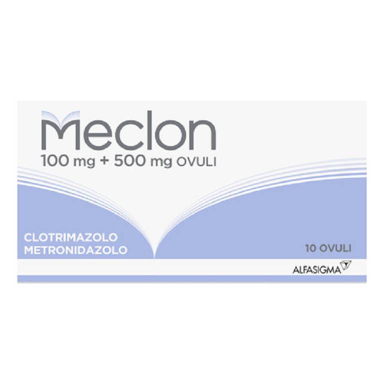 MECLON*10 OVULI VAG 100+500MG