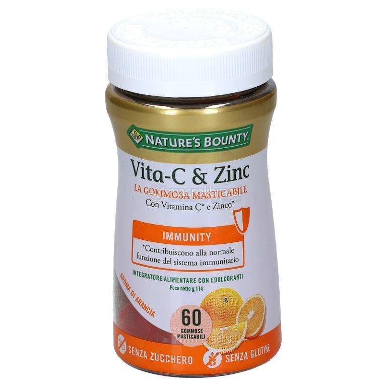NATURE'S B VITA-C&ZINC 60GOMM