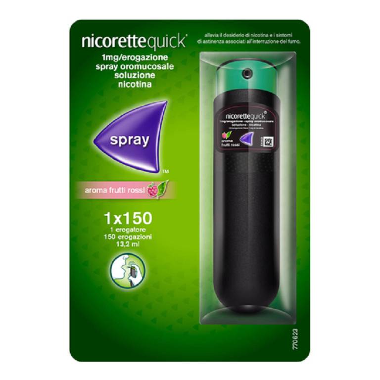 NICORETTEQUICK*SPRAY 150D FRUT
