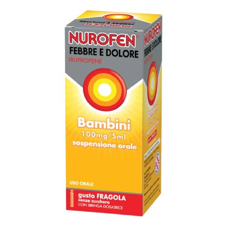 NUROFEN FEBBRE D*BB100MG/5ML F