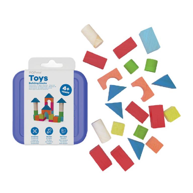 POPME WOODEN BUILDING BLOCKS