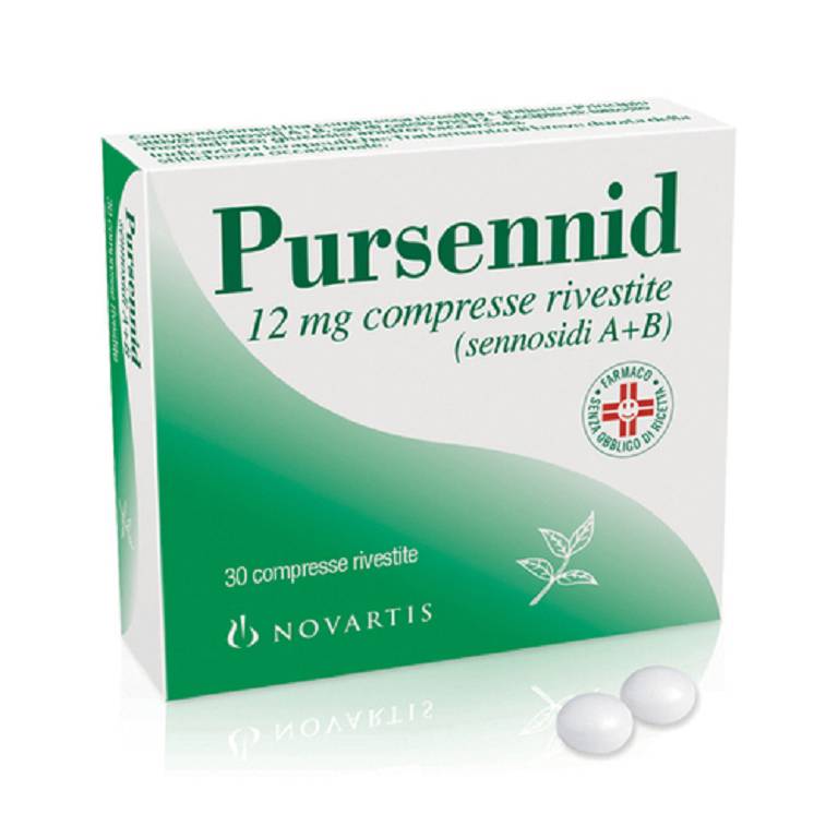 PURSENNID*30CPR RIV 12MG