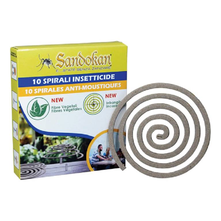 SANDOKAN SPIRALI ANTIZANZ 10PZ