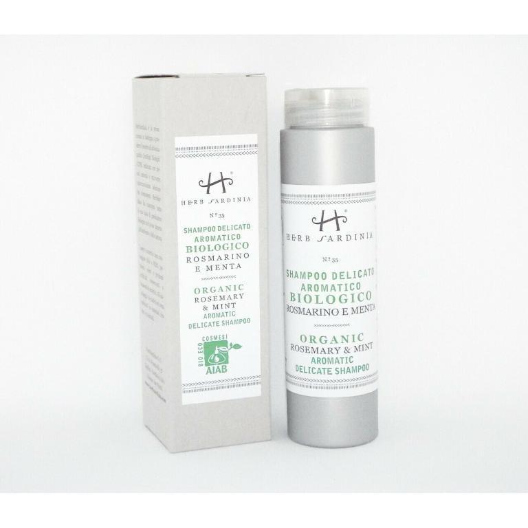 SHAMPOO DEL BIO ROSM/MENT200ML