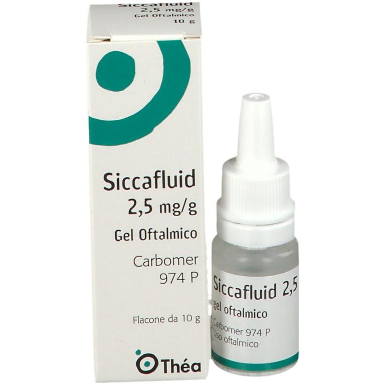 SICCAFLUID*GEL OFT 10G 2,5MG/G