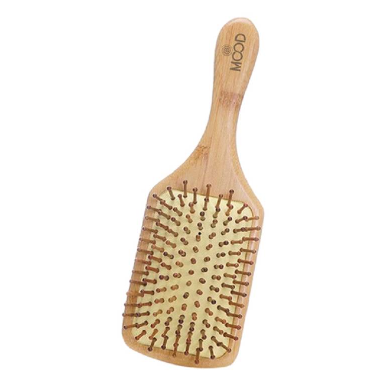 SPAZZOLA CAPELLI LEGNO RETTANG
