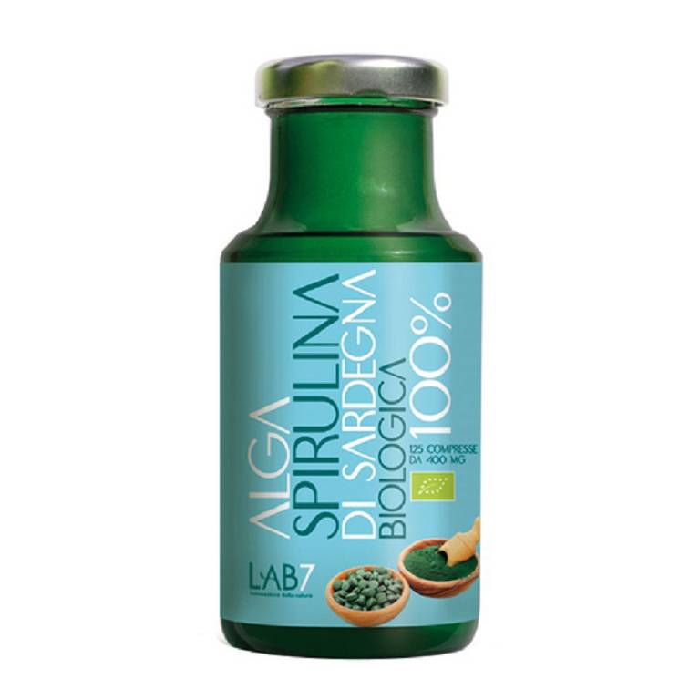 SPIRULINA BIO 100% SARD 125CPR