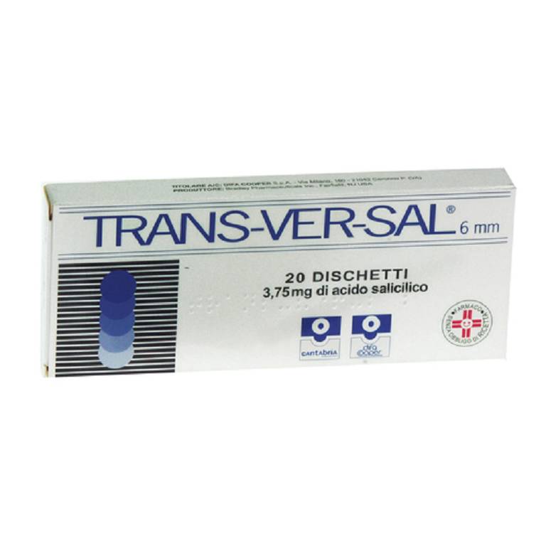 TRANSVERSAL*20CER 3,75MG/6MM