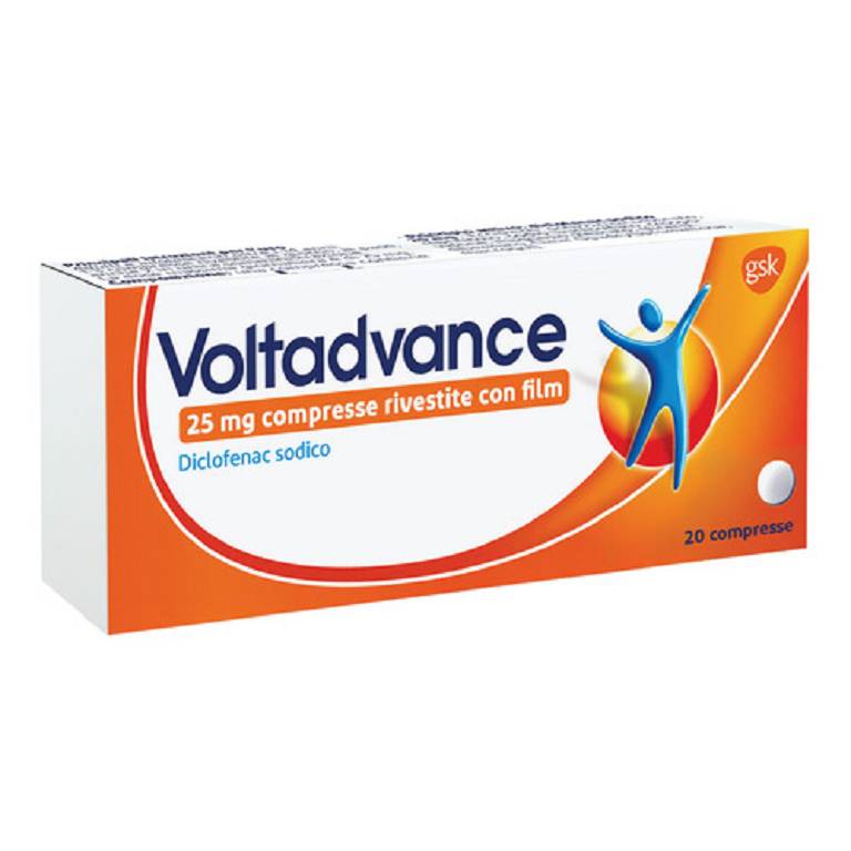 VOLTADVANCE*20CPR RIV 25MG